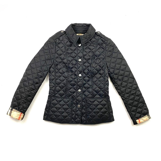 Burberry Quilted Collared Jacket w Tags Size XS