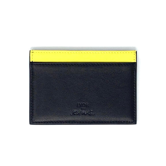Dior x kaws black card holder with yellow bees new arrivals