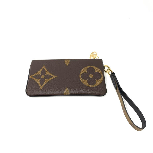 Louis Vuitton Trio Square Pouch Reverse Monogram Canvas