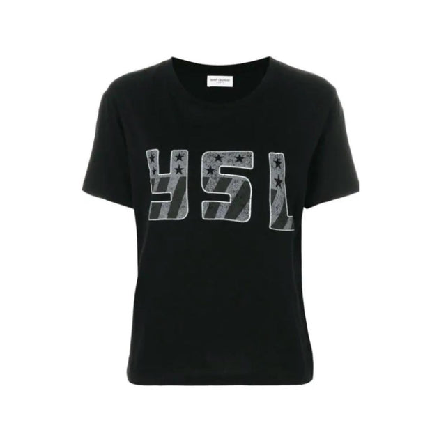 【関税＆送料込み】Saint Laurent Crew Neck T-Shirt 34282617~grey_1737747439383_0.jpg