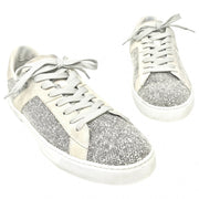 Tods sneakers off white black gray tweed suede
