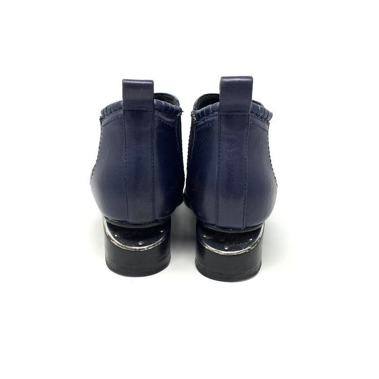 Alexander Wang Ankle Kori Leather Ankle Boots Designer Consignment From Runway With Love