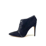 Alexandre Birman Pointed Toe Python Booties - Size 36