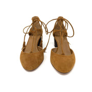 Aquazzura Boheme Tassel Suede Shoes w/ Tags - Size 40