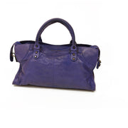 Balenciaga Motocross Classic City Bag designer consignment from runway with love
