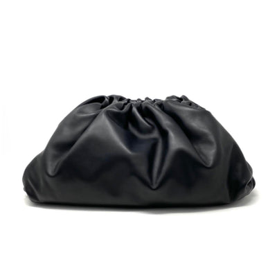 Bottega Veneta The Pouch Clutch Daniel Lee Black Leather Consignment Shop From Runway With Love