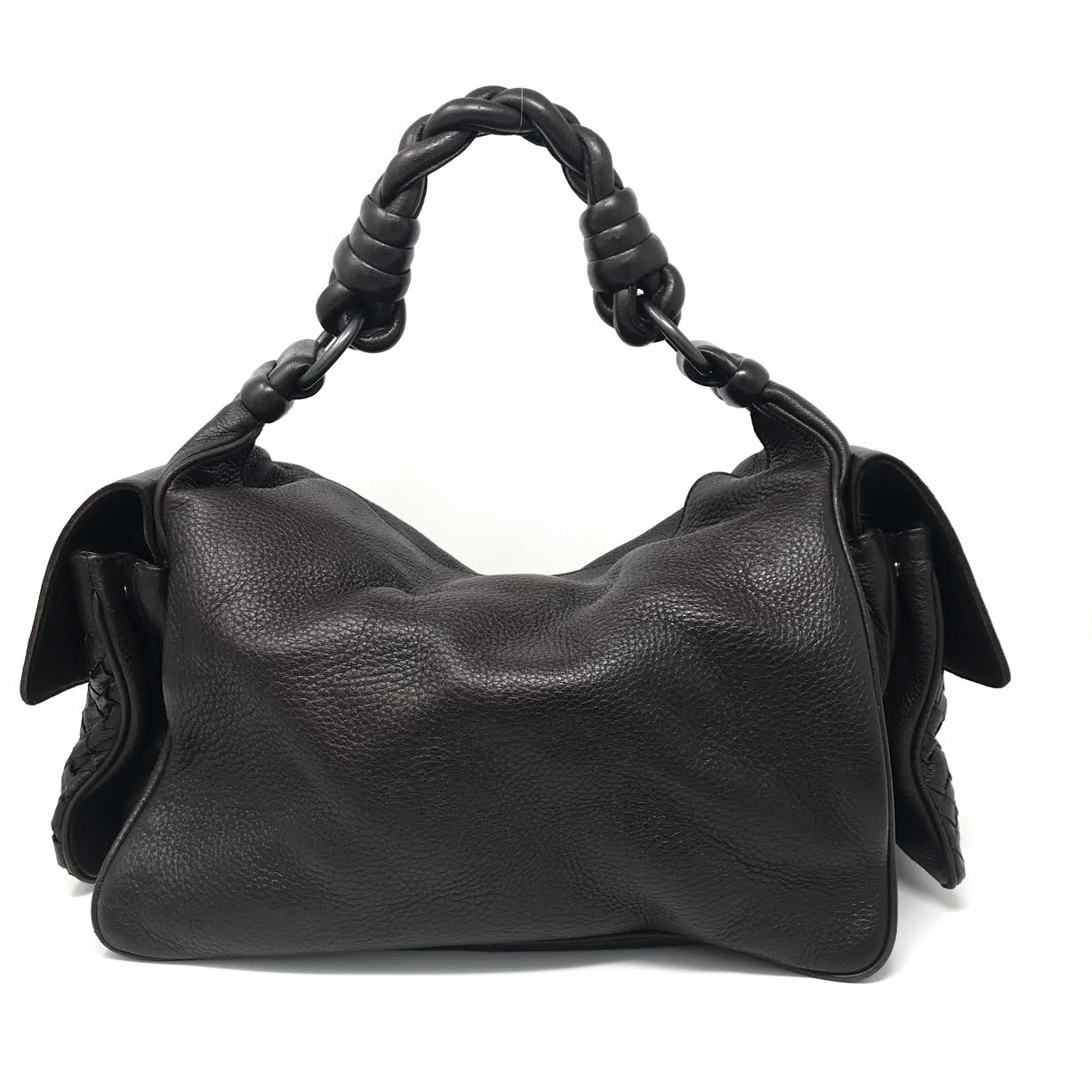 Bottega Veneta Cervo Cocker Satchel