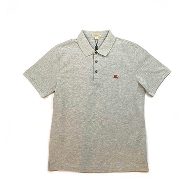 Burberry Brit Polo Shirt Gray Mens Consignment Shop From Runway With Love