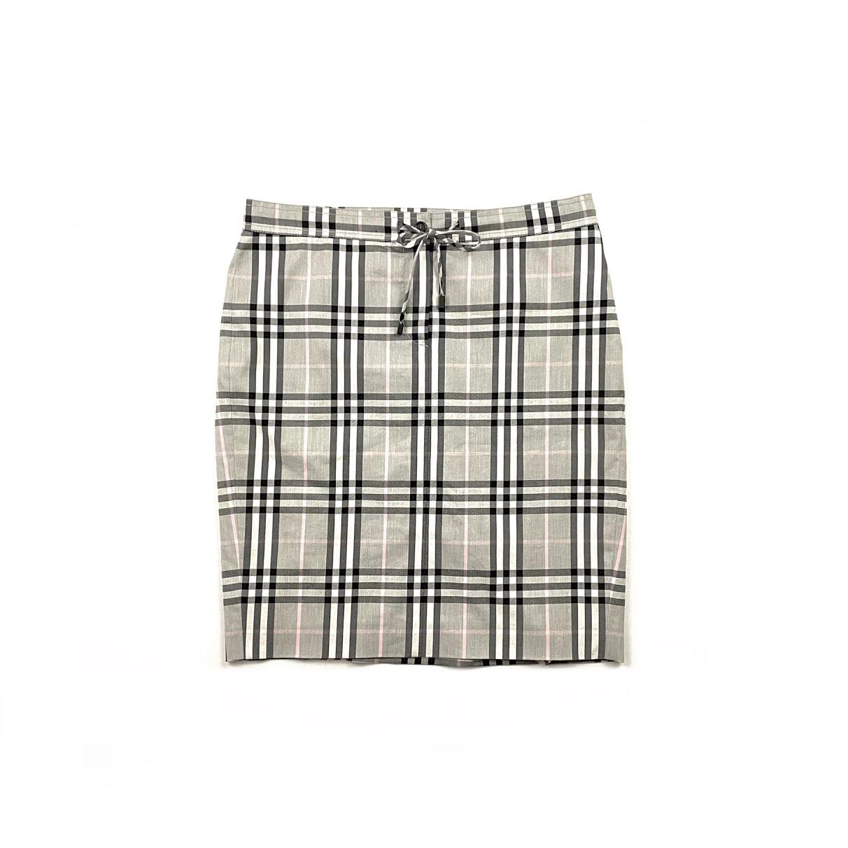 Burberry London Nova Check Knee-Length Skirt - Size 12