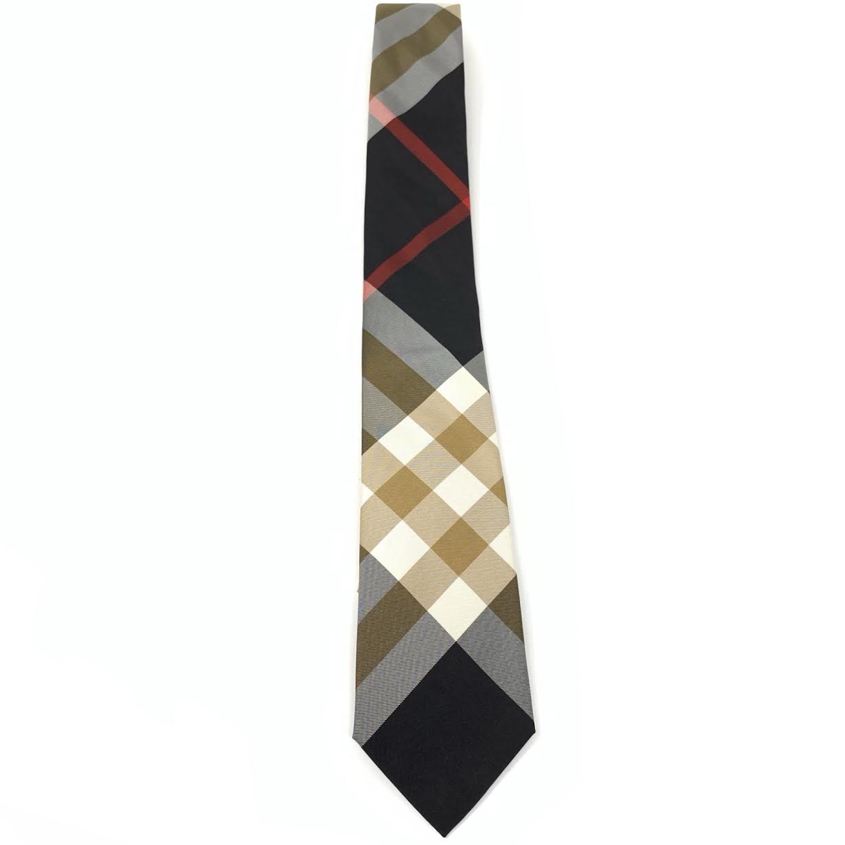 Burberry print tie Clearance