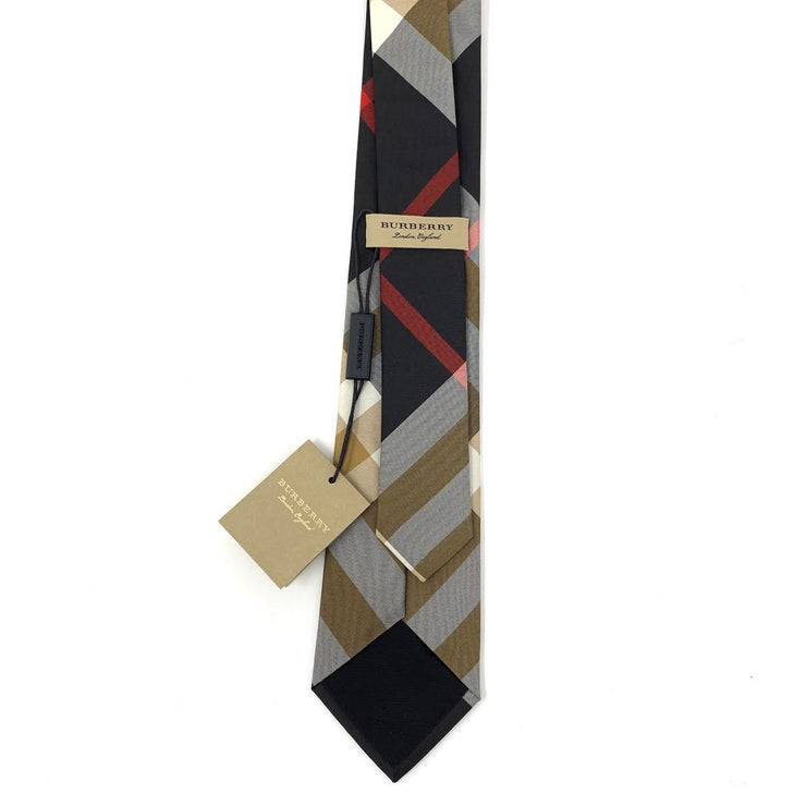 Burberry Silk Check Print Tie Consignment Shop From Runway With Love