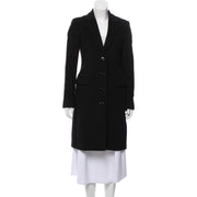 Burberry London Cashmere Wool Long Peacoat Designer Consignment From Runway With Love