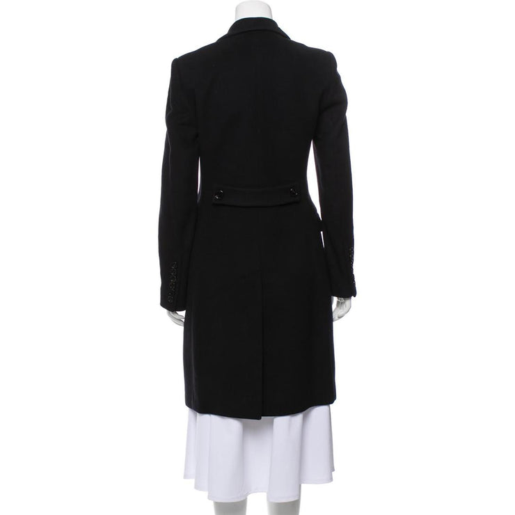 Burberry London Cashmere Wool Long Peacoat Designer Consignment From Runway With Love