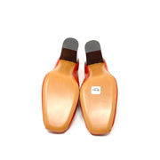 Celine Red Leather Studded Heels Pumps Phoebe Philo Consignment Shop From Runway With Love
