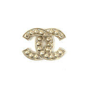 Chanel classic Faux Pearl CC Brooch gold consignment shop from runway with love
