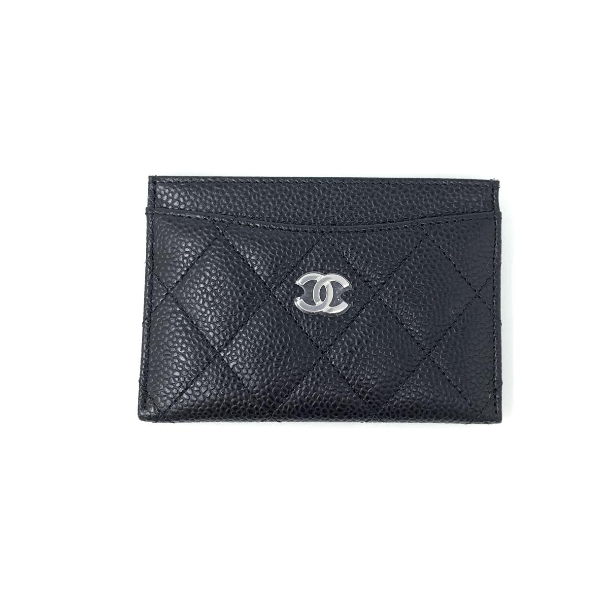 Chanel Black Caviar Quilted Leather Classic Phone Holder Bag (2017) at  1stDibs