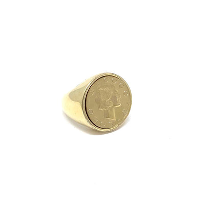 Chanel Coco Signet Ring gold