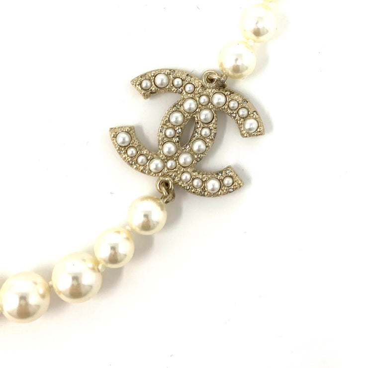 Chanel Faux Pearl Necklace w/ Tags