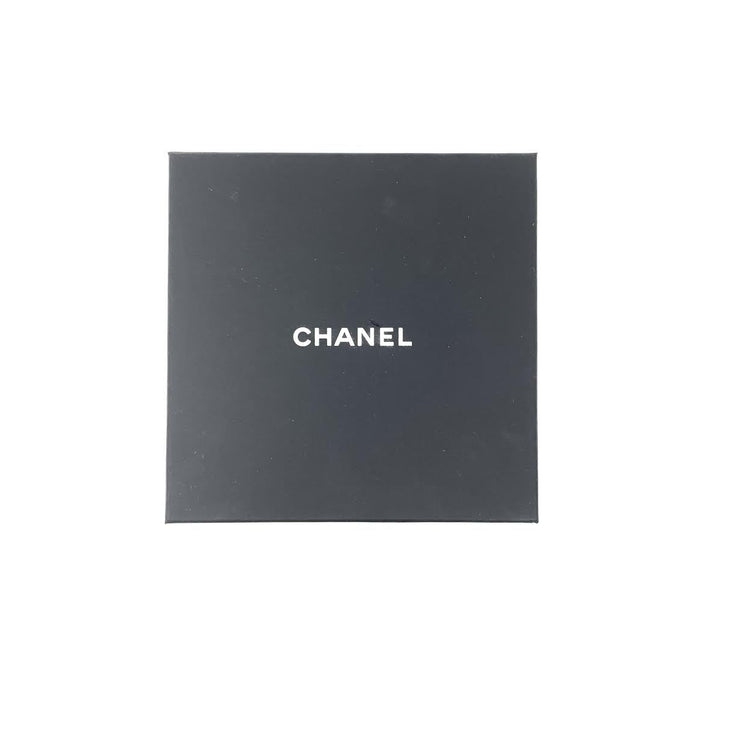 Chanel Woven Leather Chain Brooch Circle Red Silver Consignment Shop From Runway With Love