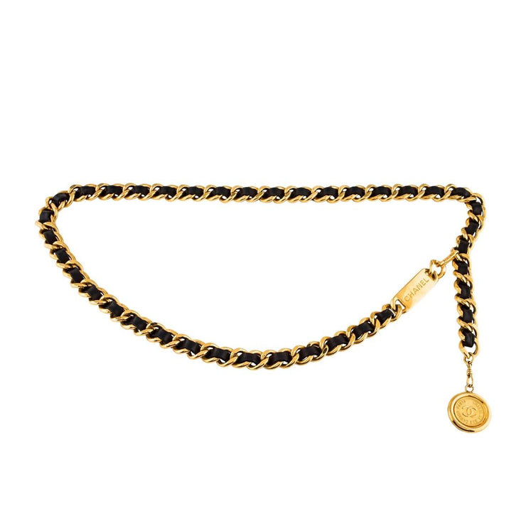 Chanel Vintage Medallion Chain Belt Designer Consignment From Runway With Love