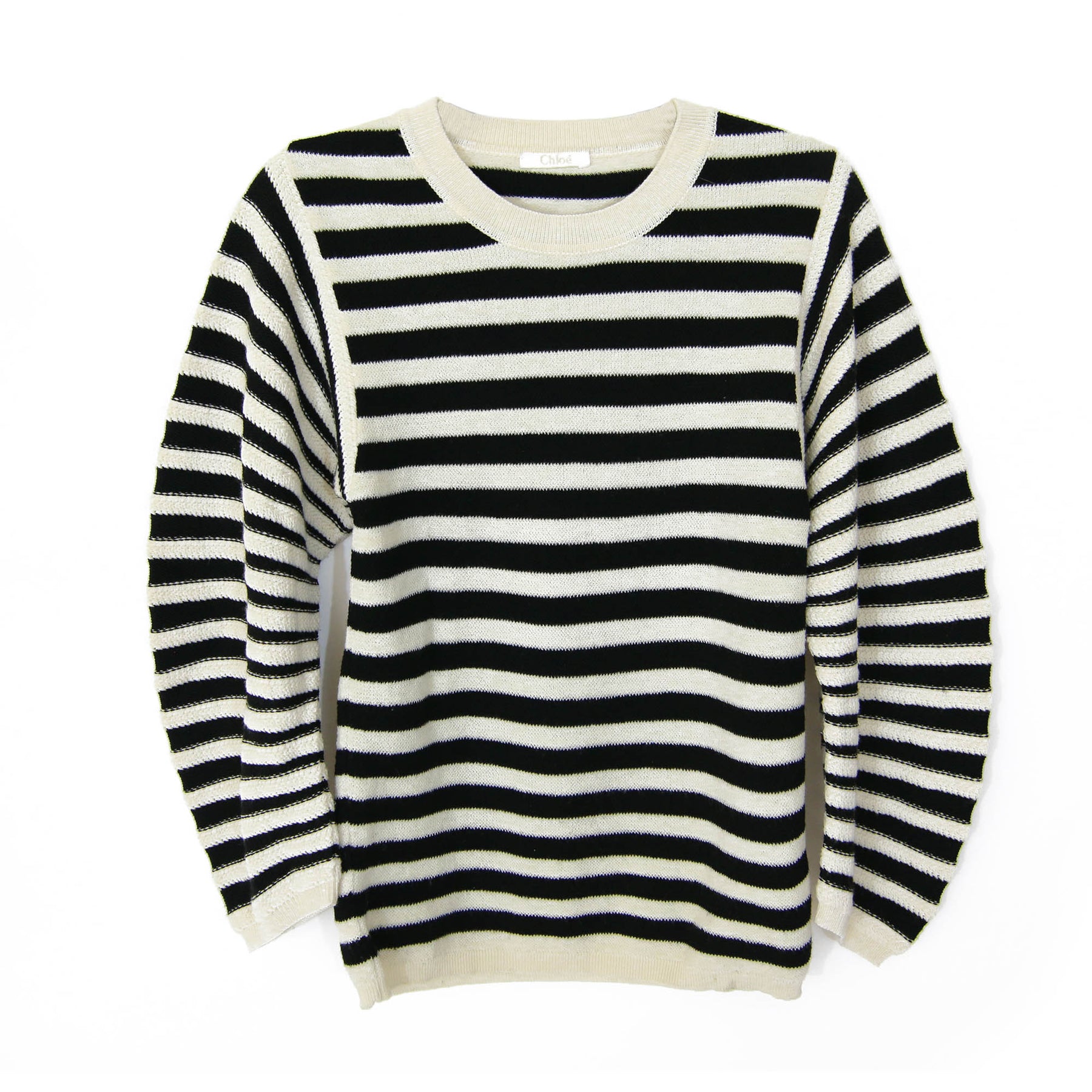 Chlo Striped Sweater Size M