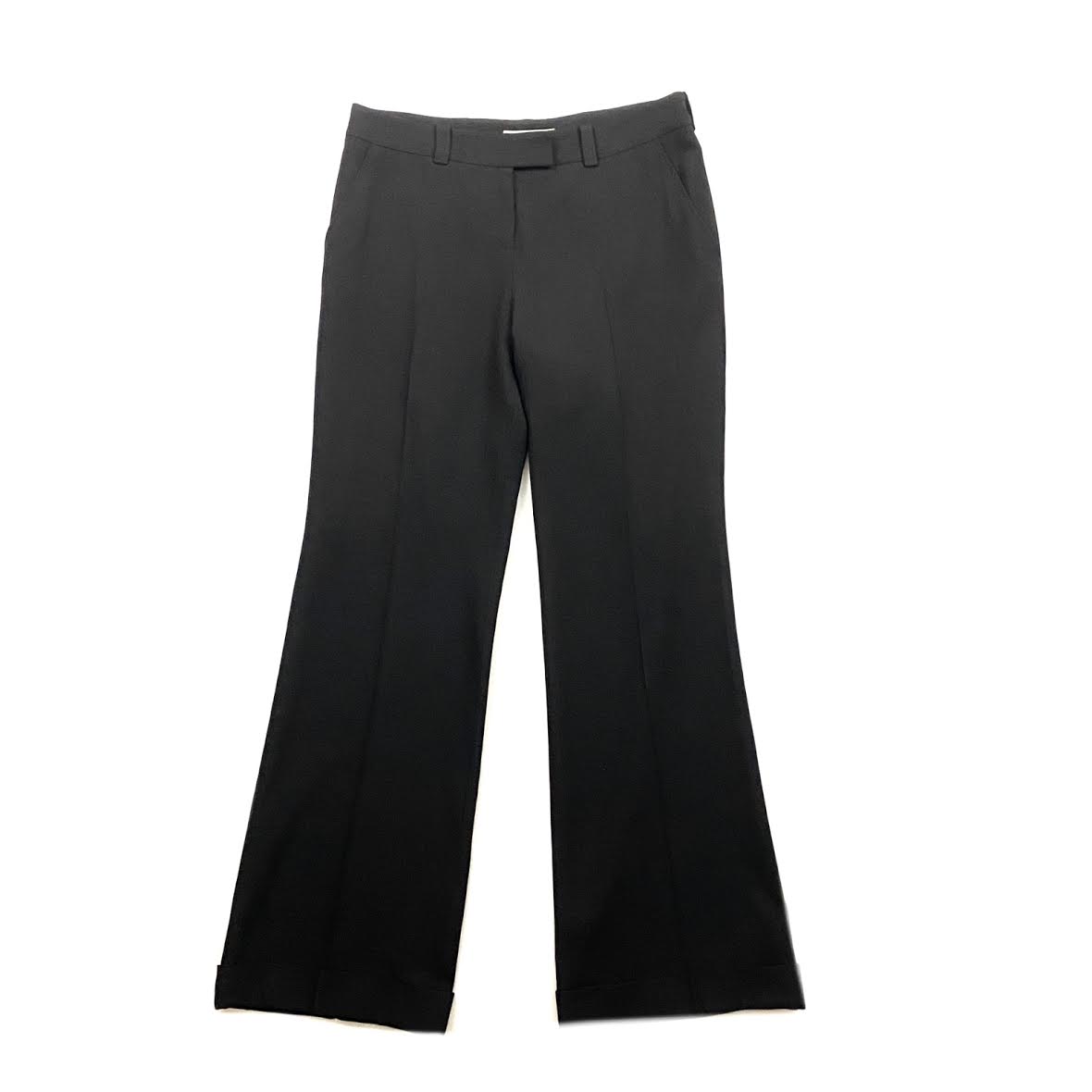 パンツ 90s two tack wool slacks black Dior Dior Black Wool Track Pants Casual Trousers | eBay
