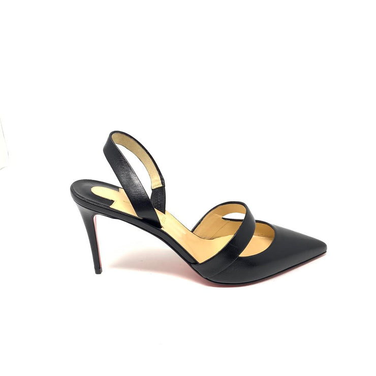 Christian Louboutin Actina 85 Slingback Pumps w/ Tags - Size 37.5