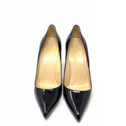 Christian Louboutin Patent Leather Pigalle Follies 100 Pumps Heels Consignment Shop From Runway With Love