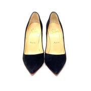 Christian Louboutin Suede So Kate 120 Pumps Heels Black Consignment Shop From Runway With Love