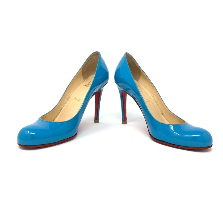 Christian Louboutin Heels in Teal - Size 37.5