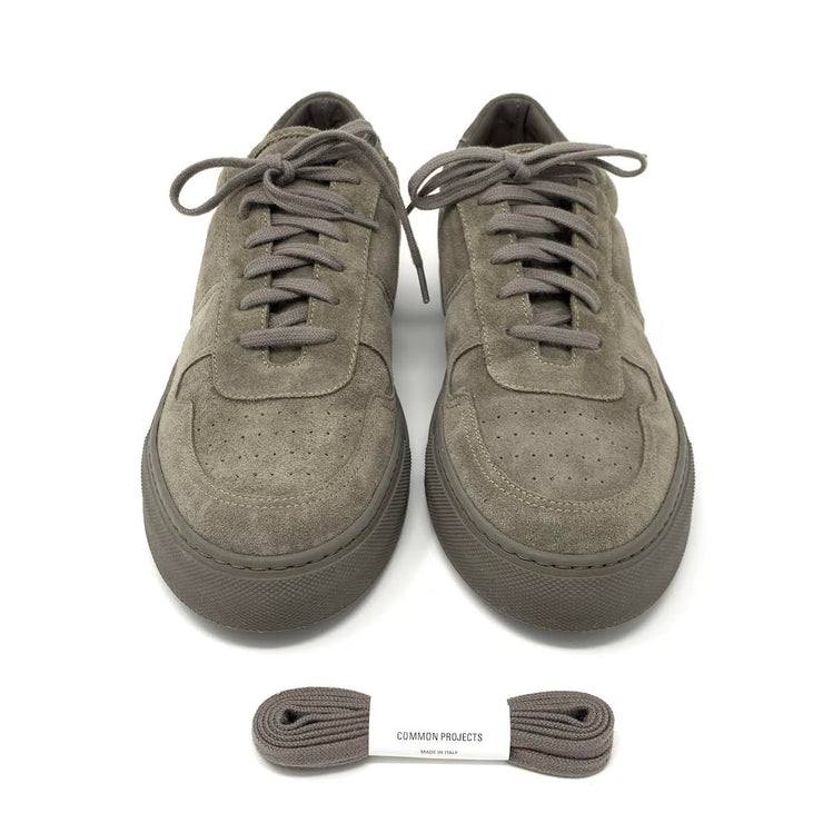 Common Project Bball Achilles Suede Sneakers Brown Designer Consignment From Runway With Love
