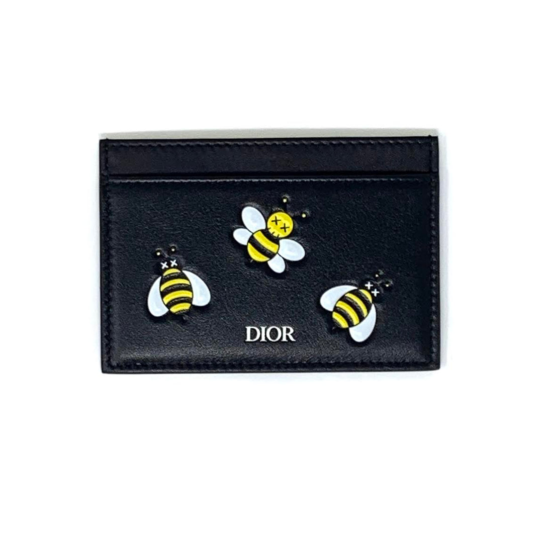 Dior X Kaws Card Holder w Yellow Bees