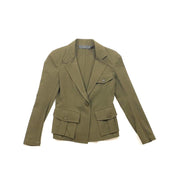 Donna Karan Notch Lapel Wool Blazer Consignment Shop From Runway With Love