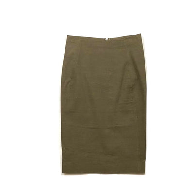 Donna Karan Linen Knee-Length Skirt Consignment Shop From Runway With Love