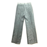 Donna Karan Linen High-Rise Pants Gray Consignment Shop From Runway With Love