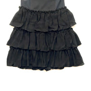 Elizabeth and James Strapless Mini Dress  Black Bustier Consignment Shop From Runway With Love