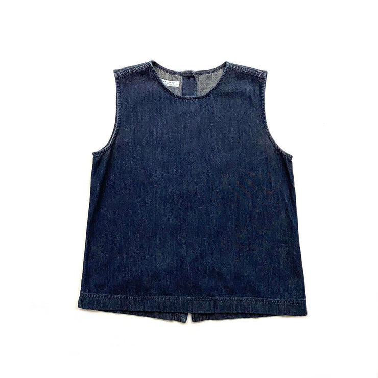 Equipment Sleeveless Denim Top Consignment Shop From Runway With Love