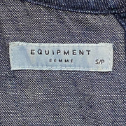 Equipment Sleeveless Denim Top Consignment Shop From Runway With Love