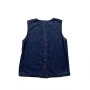 Equipment Sleeveless Denim Top Consignment Shop From Runway With Love