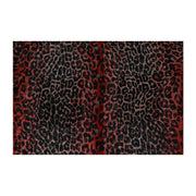 Equipment Shirt with Red leopard print 