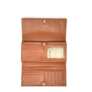 Fendi Snakeskin Wallet Brown