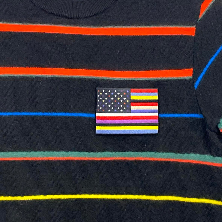 Givenchy Wool Striped Sweater American Flag Consignment Shop From Runway With Love