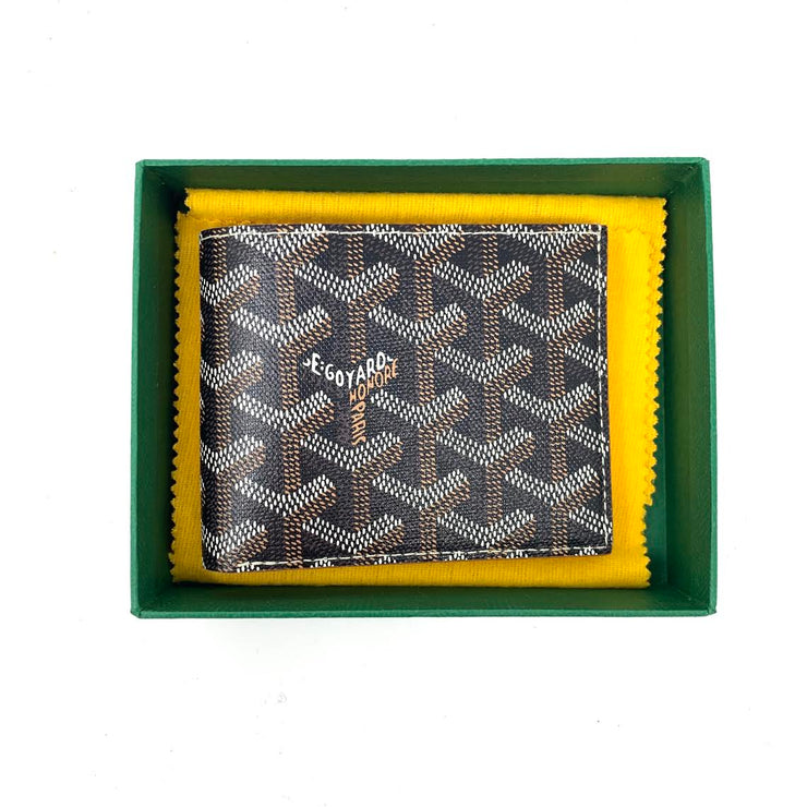 Goyard Goyardine Victoire Wallet Designer Consignment Fron Runway With Love
