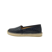 Gucci Black Guccissima GG Leather Espadrilles Consignment Shop From Runway With Love