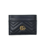 Gucci GG Marmont Card Holder Leather Consignment Shop From Runway With Love