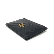 Gucci GG Marmont Card Holder Leather Consignment Shop From Runway With Love