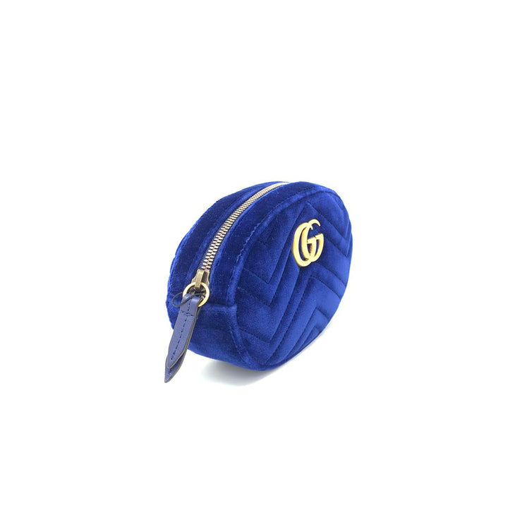 Gucci GG Marmont Matelassé Velvet Belt Bag w/ Tags