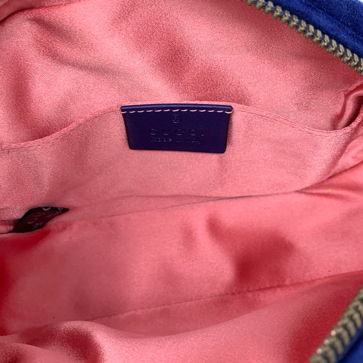 Gucci GG Marmont Matelassé Velvet Belt Bag w/ Tags