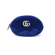 Gucci GG Marmont Matelassé Velvet Belt Bag w/ Tags