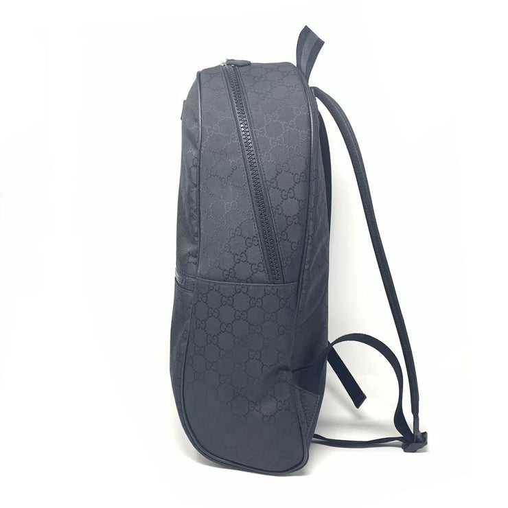 Gucci Monogram Gg Nylon Backpack in Black for Men
